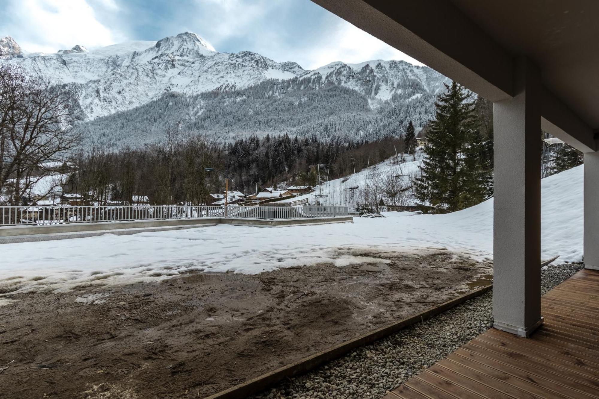 Ferienwohnung The Bear Les Houches Exterior foto