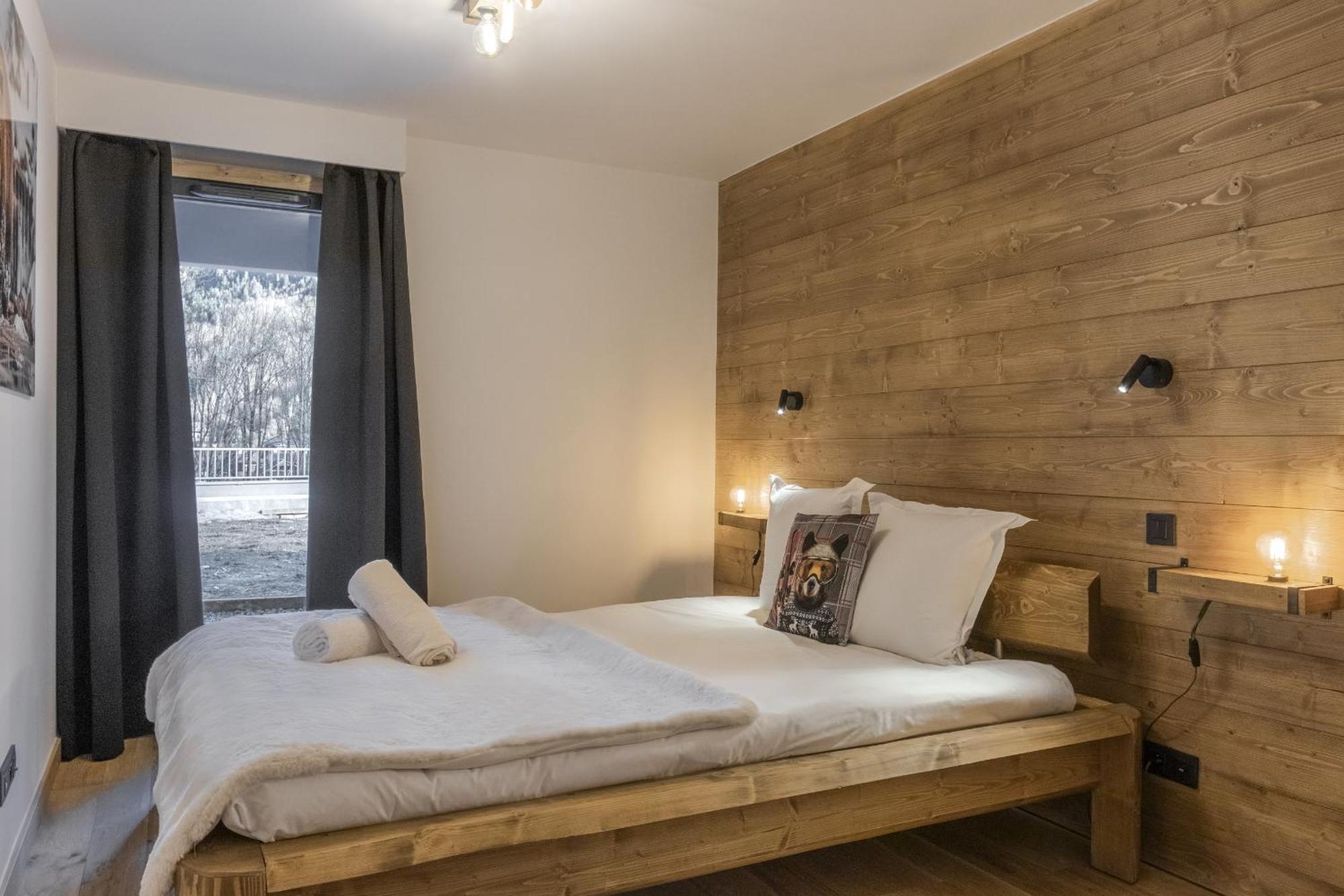 Ferienwohnung The Bear Les Houches Exterior foto