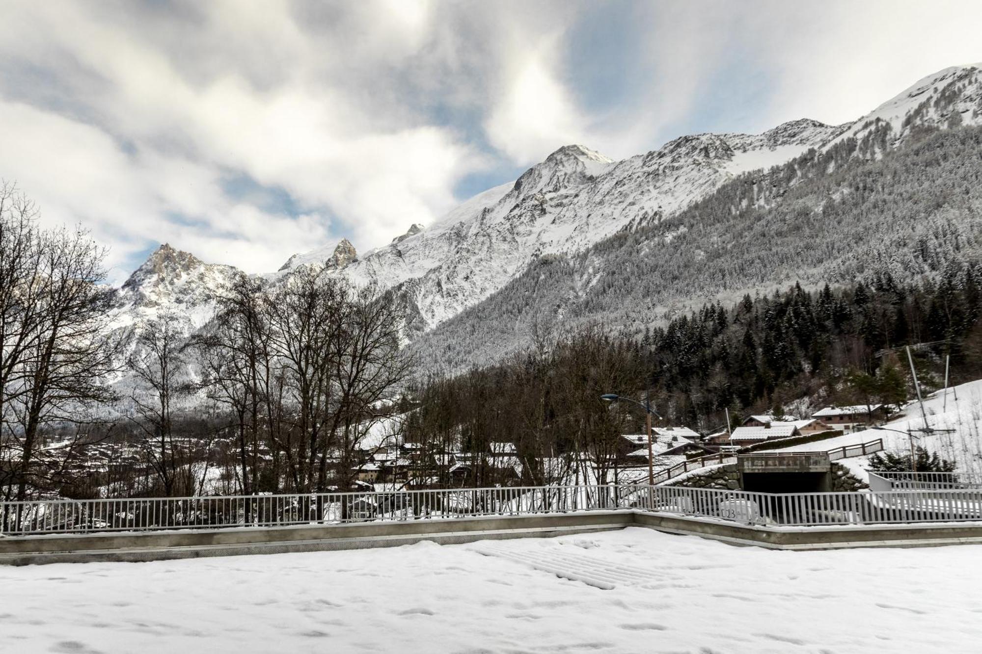 Ferienwohnung The Bear Les Houches Exterior foto